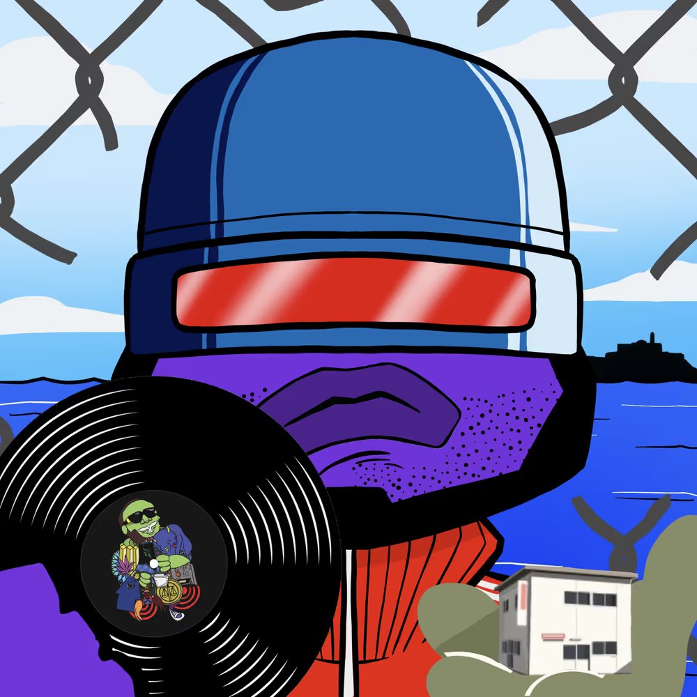 genxdegenerate's tweet image. Alcatraz Swim Team

Purple Pepe w/ 'Murphy' helmet. I love the color combos.

It sticks out when you scan the collection. Looks like a Super Hero.
@Alcatraz_Swim @viva_la_vandal @ScrillaVentura #NFTdrop #Nftarts #NFTs #PEPE @rarepepeproject @FAKERARES_XCP @Darkfarms1 @lofipepenft