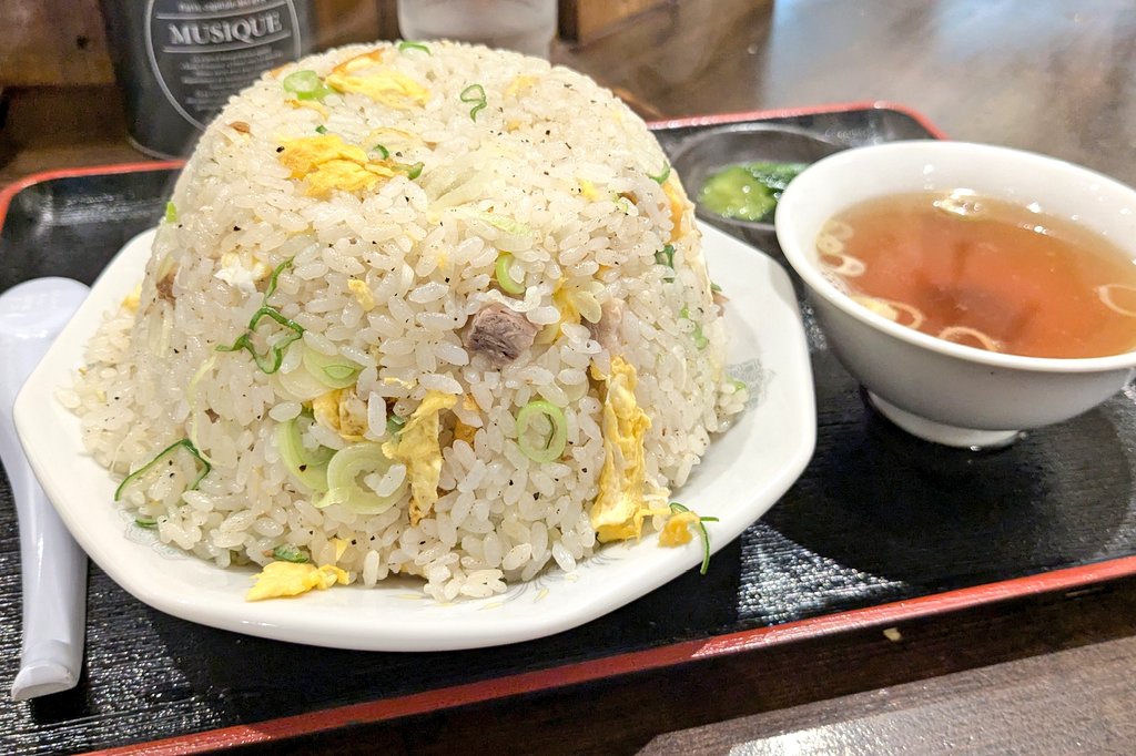 チャーハンに付いてるスープってウマいよね✨