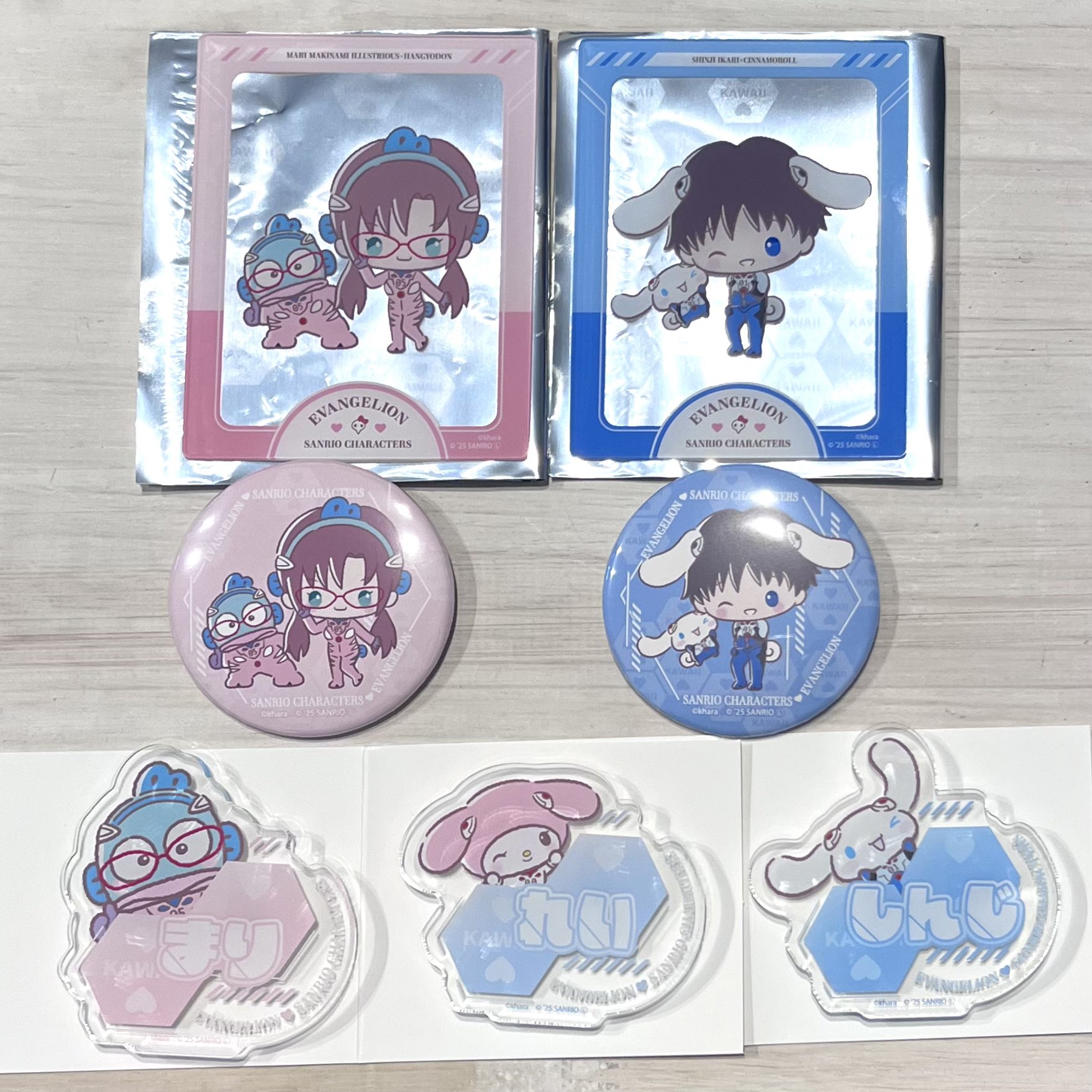 エヴァンゲリオン タワーレコード 缶バッジ / マリ