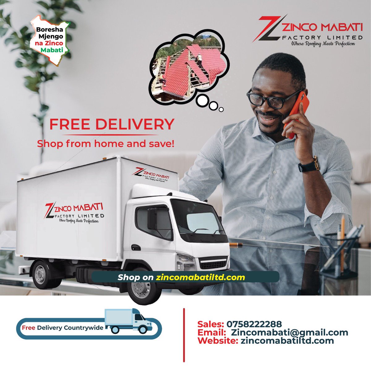 Zincomabati_Ltd's tweet image. Happy Sunday from Zinco Mabati! 🌤️
‘This is the day that the Lord has made; we will rejoice and be glad in it.’ — Psalm 118:24
May your day be filled with joy, peace, and blessings as you rest and reflect.
#zincomabati 
#qualityroofing 
#sundayvibes