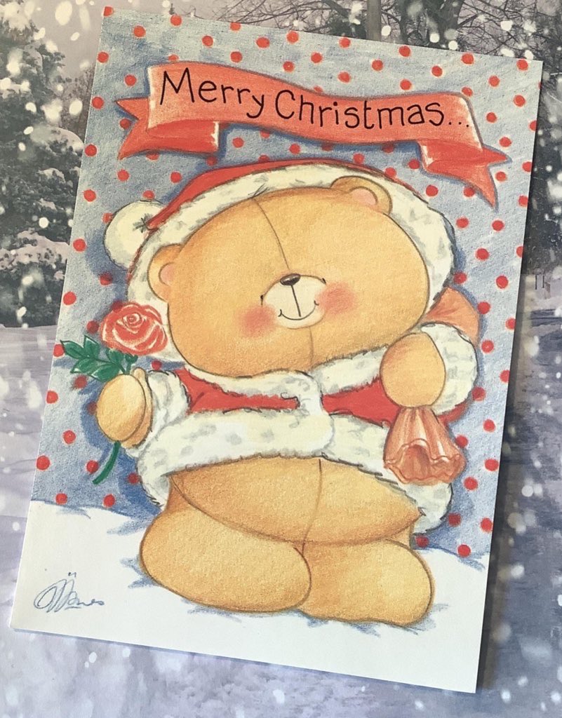 WatsonsVintage's tweet image. Happy #SundayMorning to all at #EarlyBiz Watson and I ADORE Forever Friends and we have a WONDERFUL range of ORIGINAL 1990s Bear Design Christmas Cards available in the Christmas Shop within our Emporium Etsy.com/Shop/WatsonsVi… Why not pop on over and take a peek? 🤗🐶🛍️🧸💝🎅🎄