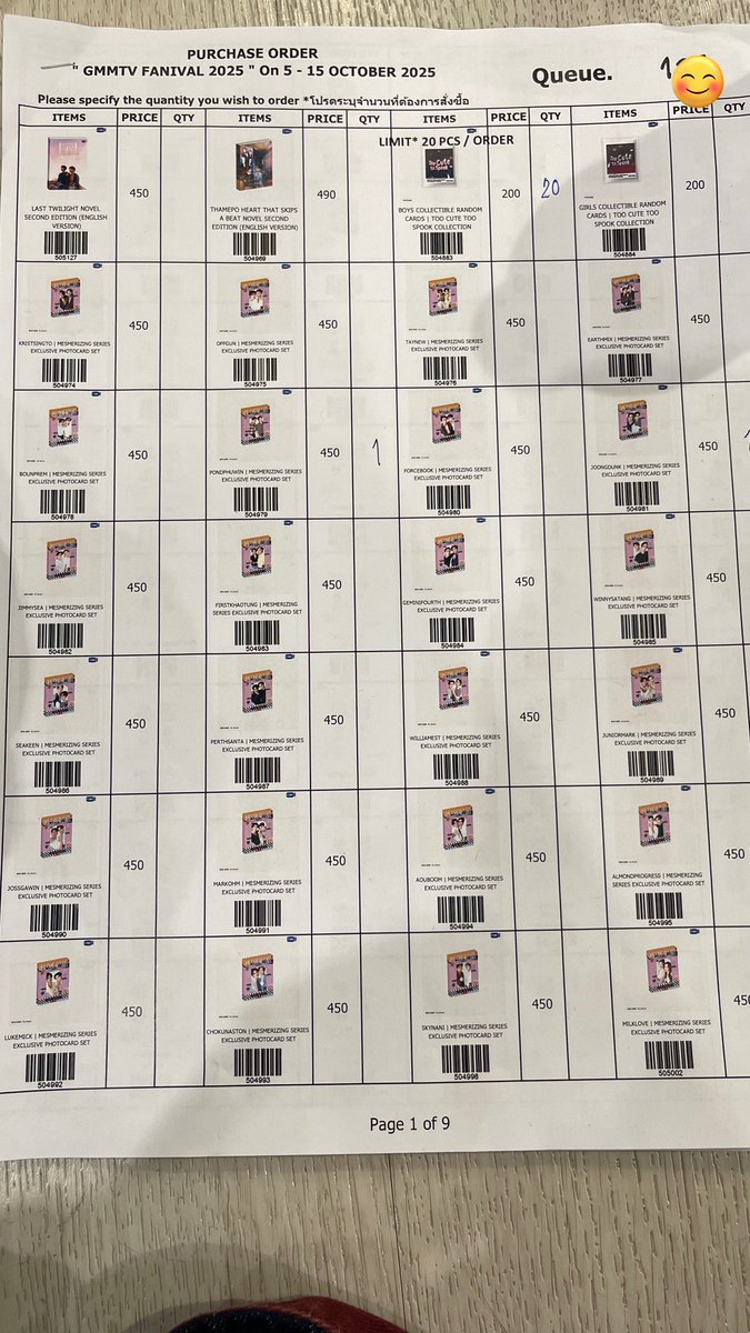 Sauins1's tweet photo. ⭐️ รับหิ้วทุกวันค่าา  ⭐️

— ราคาลด 50% ทุกชิ้น
— ไม่ได้คูปองไซน์
— มีปล่อยคูปองไซน์ 200฿/ใบ
เลือกรอบได้เลยค่ะ

📮 รับหน้างาน/จัดส่ง 50฿
สนใจdmได้เลยนะคะ

#GMMTVFANIVAL
#GMMTV 😍 https://t.co/8fSeZROqvJ