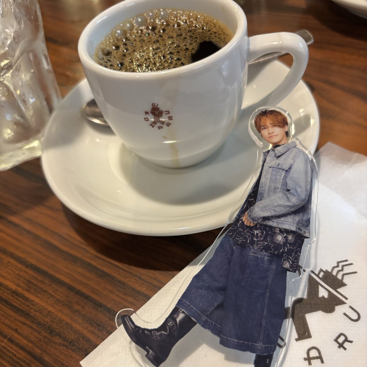 chang_217's tweet photo. わたたいが行ったところに行き、わたたいが座っていたお席にも座ってきました☕️ https://t.co/ovuv6Q5HEH