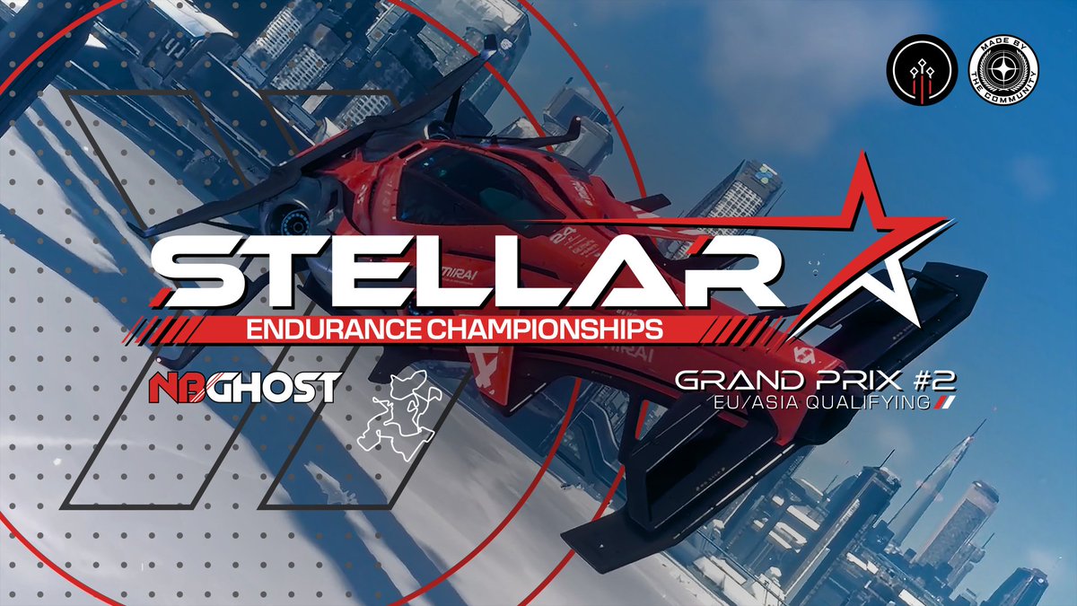 🏁 The Crux Cup Stellar Endurance Championships is LIVE now with the Grand Prix 2 EU/ASIA qualifying race!
🔴 twitch.tv/anziaracing
🎙️w/ <a href="/EchoBits/">Echo</a> <a href="/TintGoesFast/">Tint</a> &amp; CanadianMaverick