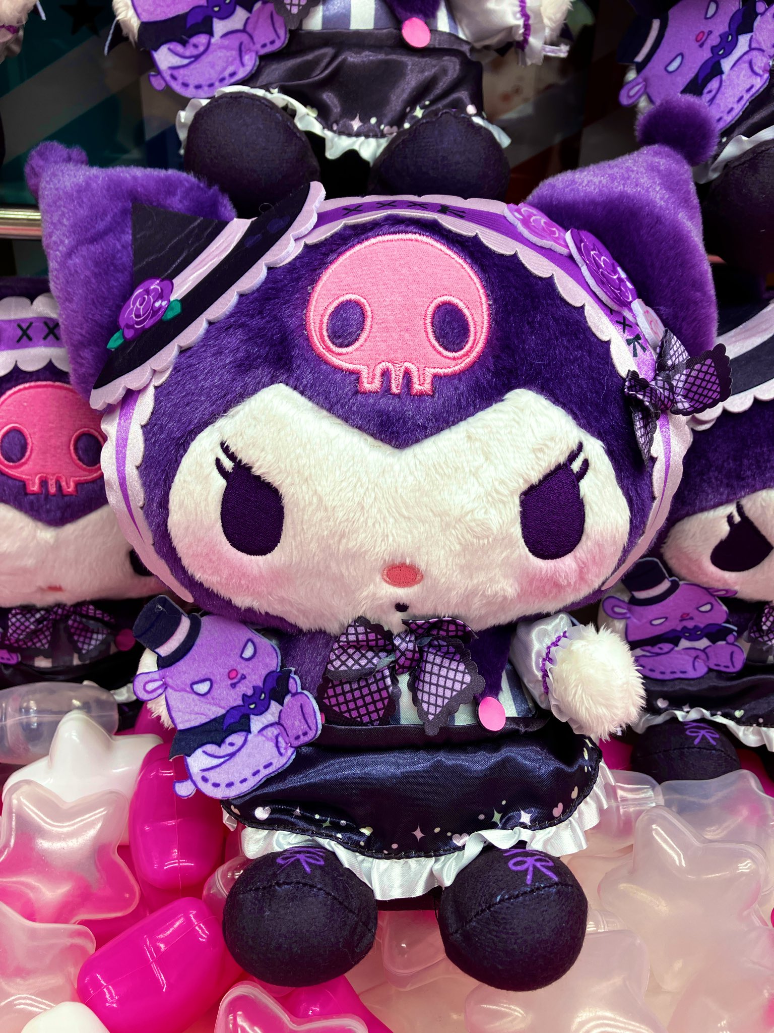 クロミ フラワードレス いちご新聞 サクラ ぬいぐるみ 3点セット クロミ フラワードレス いちご新聞 サクラ ぬいぐるみ 3点セット