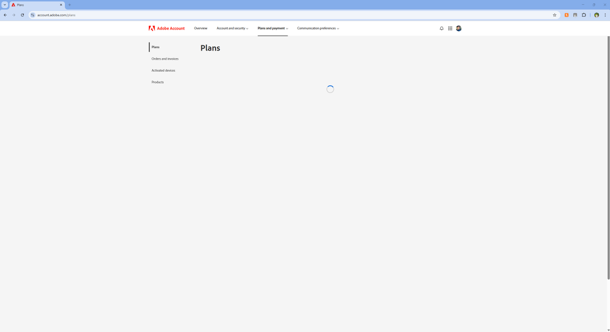 kdbmichael's tweet photo. Dear @Adobe 
Is this going to buffer like this forever? I was looking for the option to cancel my Adobe All Apps Plan but can't find it.  #answer #adobe https://t.co/JScmfEn0YA