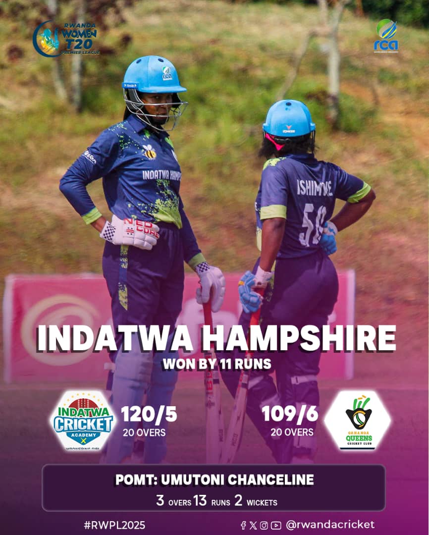 RwandaCricket's tweet photo. Yesterday's results on #RWPL https://t.co/jyJK43MPjh