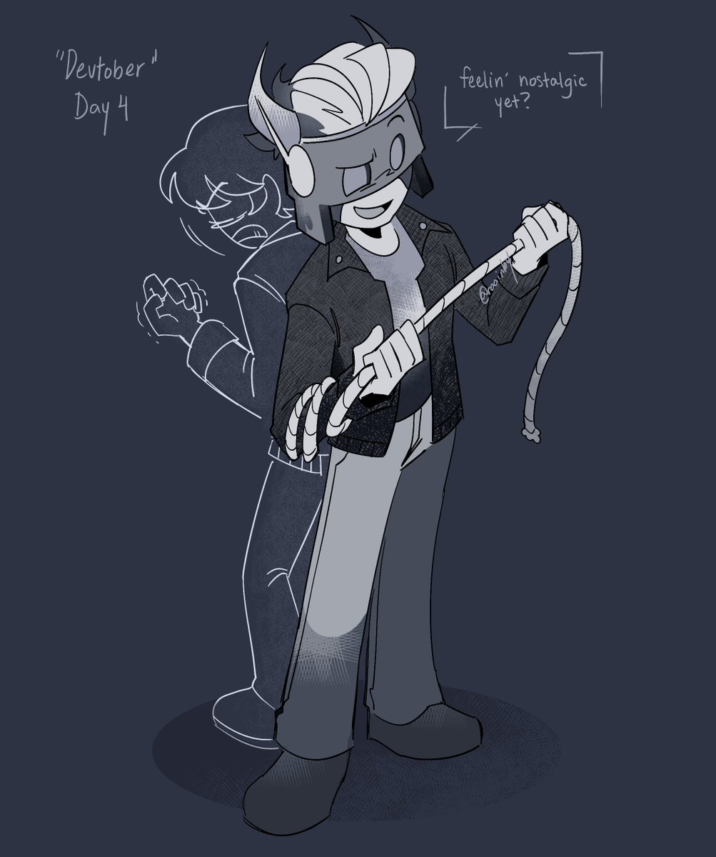 what kind of costume is thaOh. Uh Oh.
devtober day four ft. <a href="/ericzona_/">Eric</a> 
#robloxart #robloxdevtwt