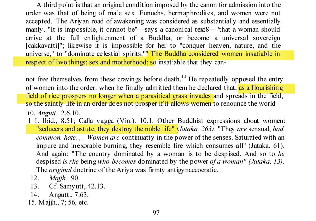 Alchon_Hun's tweet image. Gautam Buddha&apos;s opinion on women