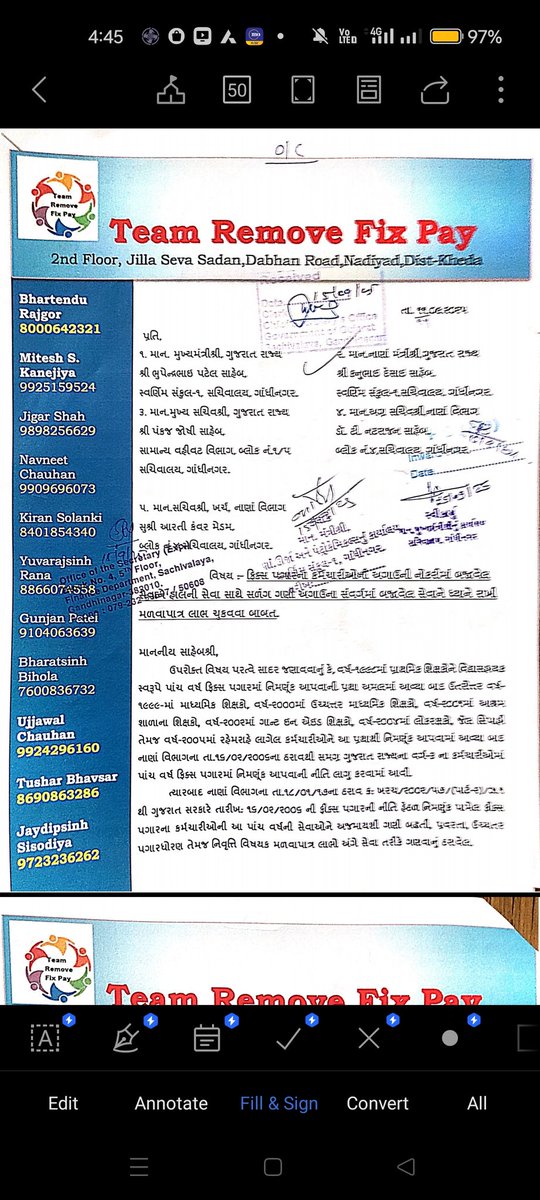 maheshPate36493's tweet photo. #remove_fixpay_gujarat
#સળંગ_નોકરી
#આશ્રમશાળા_જિલ્લાપંચાયત_શિક્ષક
#તમામ_લાભ_હેતુ
#અતિઆવશ્યક
#આર્થિક_માનસિક_શારીરિક_કનડગત
#ગુજરાત
@PMOIndia
@narendramodi
@Bhupendrapbjp
@CMOGuj
@KanuDesai180
@KuberDindorOffc 
@prafulpbjp
@nidhirpatel6
@Anchor_Pankaj
@Janak_Sutariyaa @YAJadeja https://t.co/9D8knprnLp