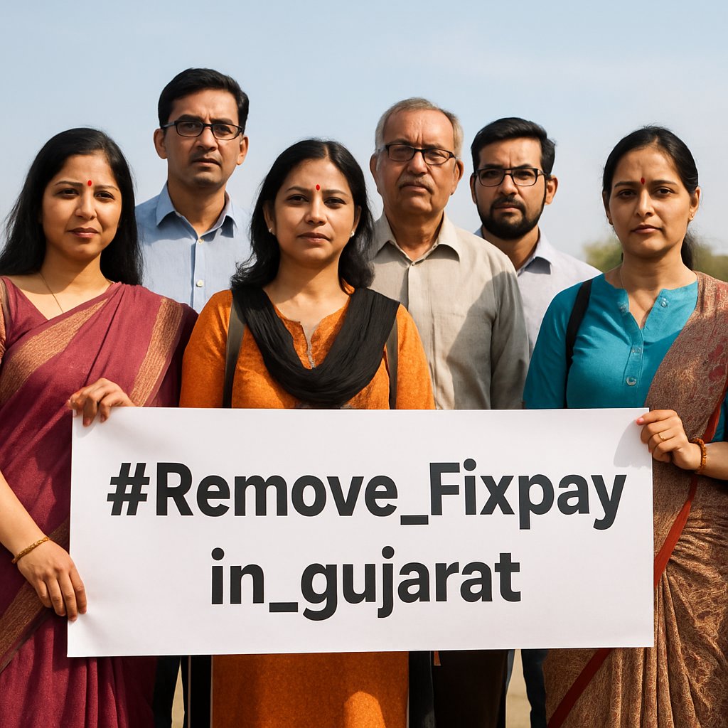 DhimantPrajapa2's tweet photo. #REMOVE_FIX_PAY_IN_GUJARAT https://t.co/VdFzlcjFuc