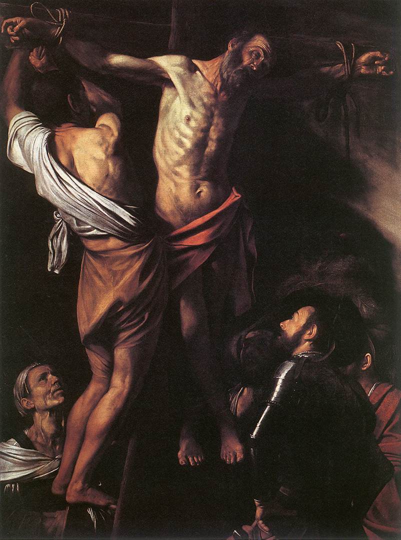 Crucifixion of Saint Andrew #artbots #caravaggio