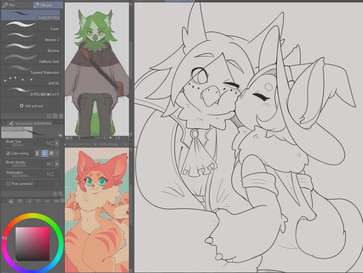 Working on these cuties ~ #sketch