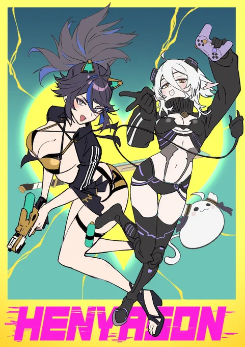 Henyasonラフスケッチ rough sketch