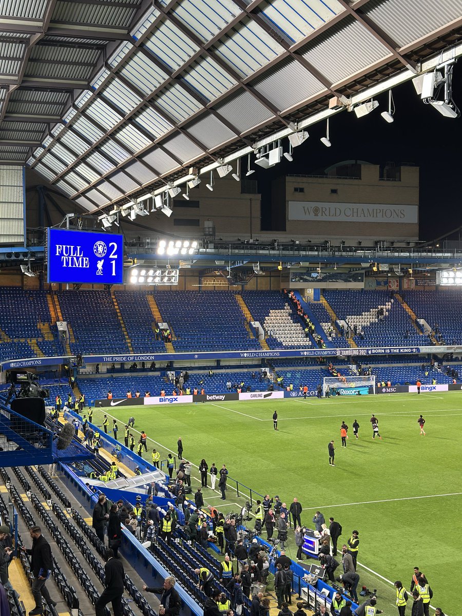 _davidarce's tweet photo. @ChelsTickets1 Amazing guy! Honestly, impeccably reliable and trustworthy seller , PayPal G&amp;S. Proof of that. Perfect view and perfect match. Thanks, mate! https://t.co/wFJuA9fXaJ