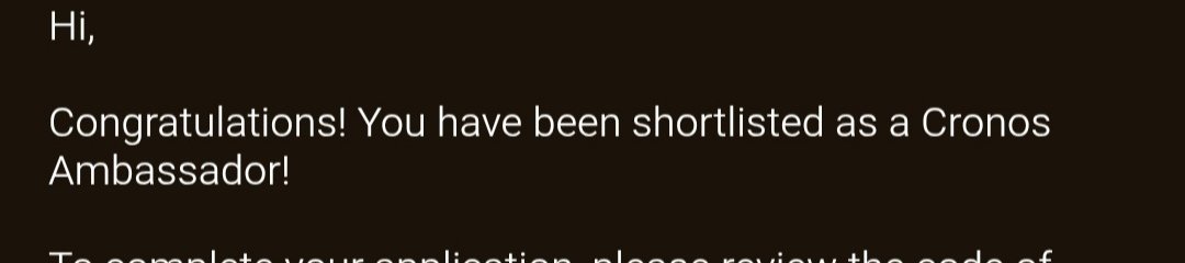 GM #crofam ☀️

Today my son turns 1 year old ❤️‍🔥🎉🎉

I was also approved for official Cronos
Ambassador! Cant wait to embark on  this journey, thank you for the opportunity <a href="/cronos_chain/">Cronos</a> 🫡 
Also special thanks to the whole #crofam supporting me for years!❤️‍🔥

Have a wonderful day