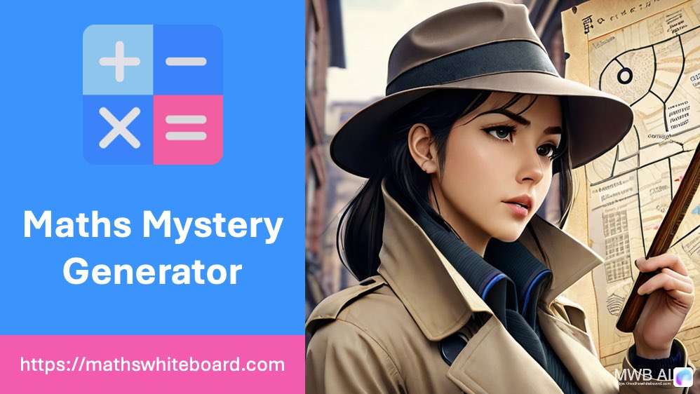Matt Woodfine (@matttheapp) on Twitter photo Bring out the inner detective! 🕵️♂️
Students will crack retrieval questions and use the clues to complete a mystery grid. Great for adding key vocab in a lesson.
📄 Example: Linear equations
mathswhiteboard.com/downloads/Math…
🔗 Build more like this here:
mathswhiteboard.com/MWB/mathsmyste… Bring out the inner detective! 🕵️♂️
Students will crack retrieval questions and use the clues to complete a mystery grid. Great for adding key vocab in a lesson.
📄 Example: Linear equations
mathswhiteboard.com/downloads/Math…
🔗 Build more like this here:
mathswhiteboard.com/MWB/mathsmyste…