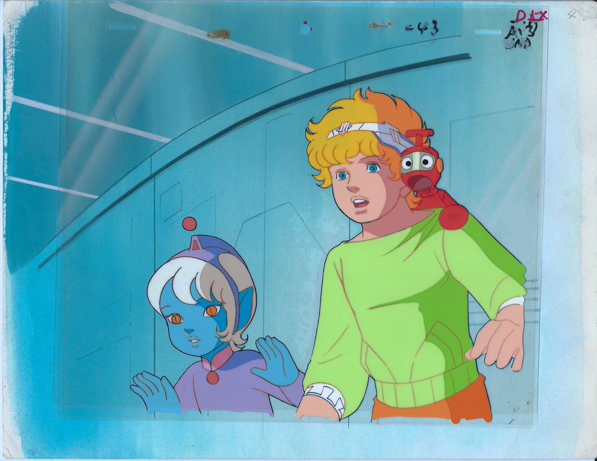 📺🎉 ULYSSE 31 ANNIVERSARY : celluloïd #セル画 Thémis, Télémaque &amp; Nono, ep.26 "Le royaume d'Hadès" #Ulysse31 #宇宙伝説ユリシーズ31 #ArakiPro #ShingoAraki #荒木伸吾 #MichiHimeno #姫野美智 #荒木プロダクション