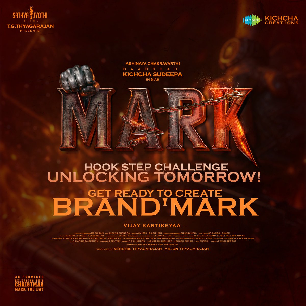 NanoK_45's tweet photo. @KichchaStan_45 #MarkTheFilm #MarkFirstSingle 
#HookStepChallenge #KichchaSudeep https://t.co/js9c6bSekz