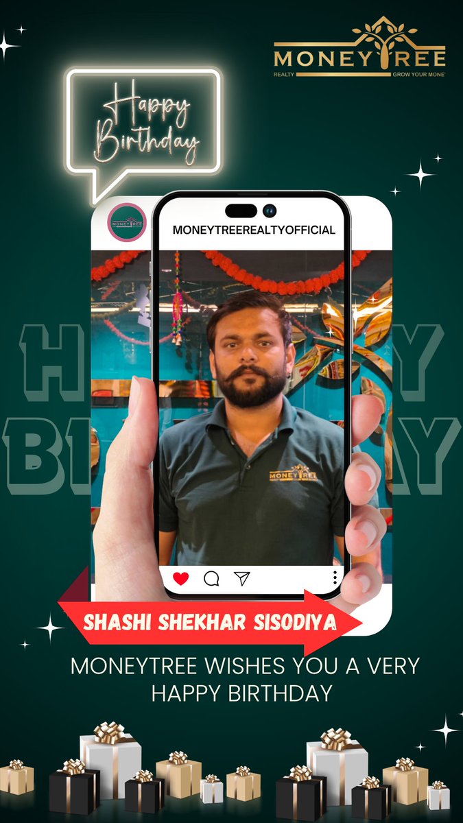 MoneytreeRSPL's tweet image. Birthdays are a reminder that growth happens every day — both personally and professionally.
Happy Birthday ! Let’s keep growing together. 🌿

#TeamMoneyTree #BirthdayVibes #GrowingTogether