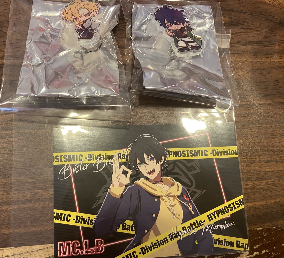 【郵送or5日蒲田手渡し】ヒプノシスマイク ヒプマイ エポス ポストカード リング 

譲:ポストカード→三郎
リング→一二三、帝統
求:一郎

本日会場手渡しor郵送可能です。お気軽にお声掛けくださいm(_ _)m