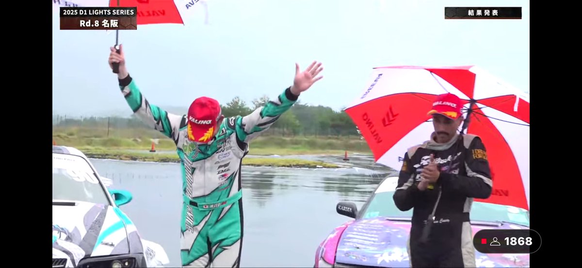 やったー！！！
まんきさん優勝🏆

北山さんのホームコース名阪での優勝は感動…

本当におめでとう御座います！