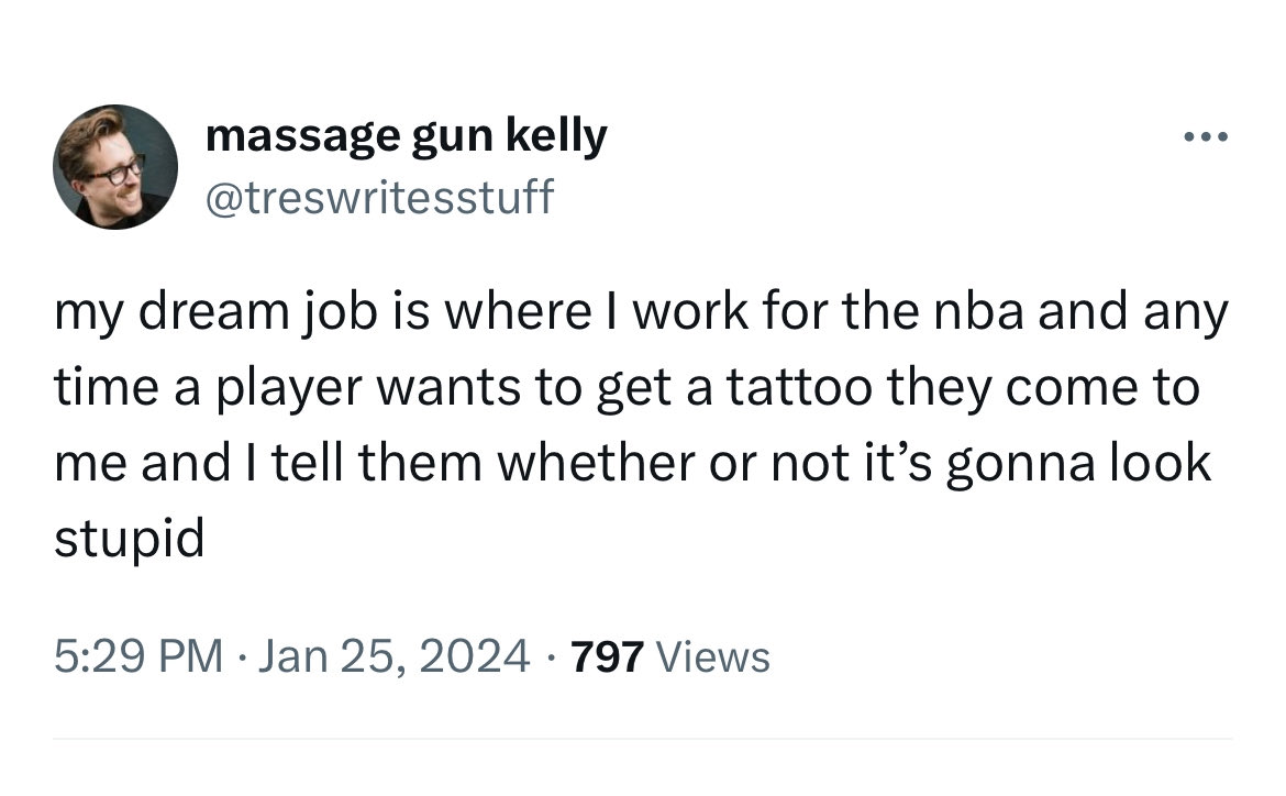 massage gun kelly (@treswritesstuff) on Twitter photo 