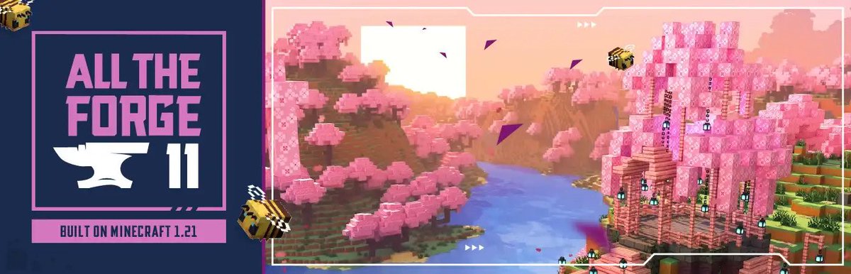 AMPZNETWORK's tweet image. The next chapter is HERE! All The Forge V11 is officially launched and available NOW on CurseForge and ATLauncher!

curseforge.com/minecraft/modp…

Looking to host a server for the new pack? Get 25% off your first month at @BisectHosting Use promo code AMPZ at checkout!