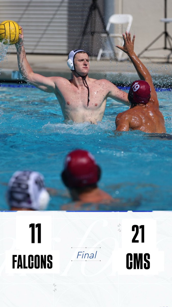 Tough game versus CMS… we will be back better tomorrow!