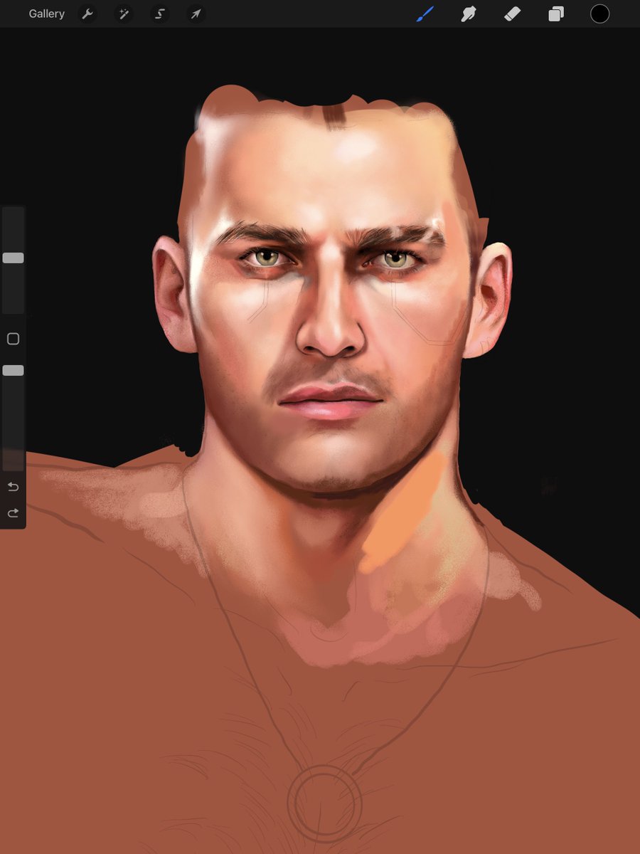SergeantPooter's tweet photo. wip Cyberpunk 2077 - Vincent
#wip #cyberpunk #cyberpunk2077
#cyberpunkart #art #digitalart #vincent #malev https://t.co/sD3cheFUSX
