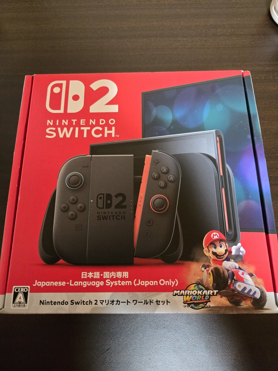 norinoriby's tweet image. Switch2届いた！

PSVITA以来のゲームハードです！
#Switch2