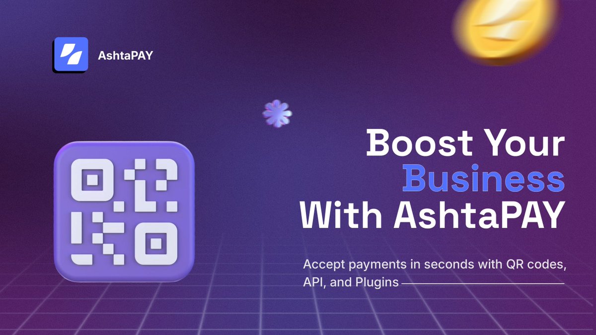 ashta_pay's tweet image. Elevate Your Business, Save time
At the very essense of #AshtaPAY values is the fact that we help you increase revenue and boost the business profile while saving money...🫰💸
Accept payments in seconds with QR codes, API and Plugins..🤳🌀
Nothing impossible with our platform!…