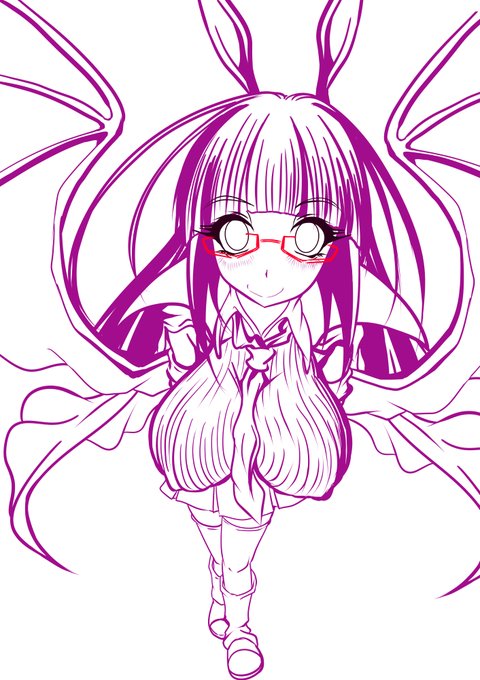 よくなってきてるので線画(¦3ꇤ[▓▓] 