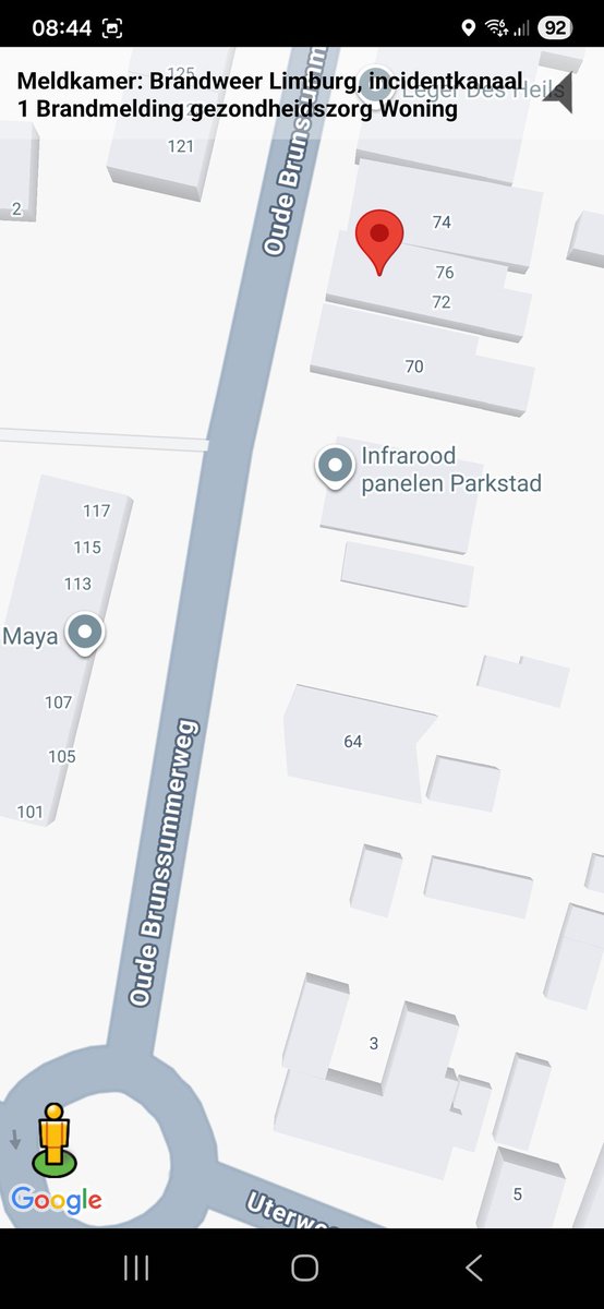 Brandmelding Gezondheidszorg woning