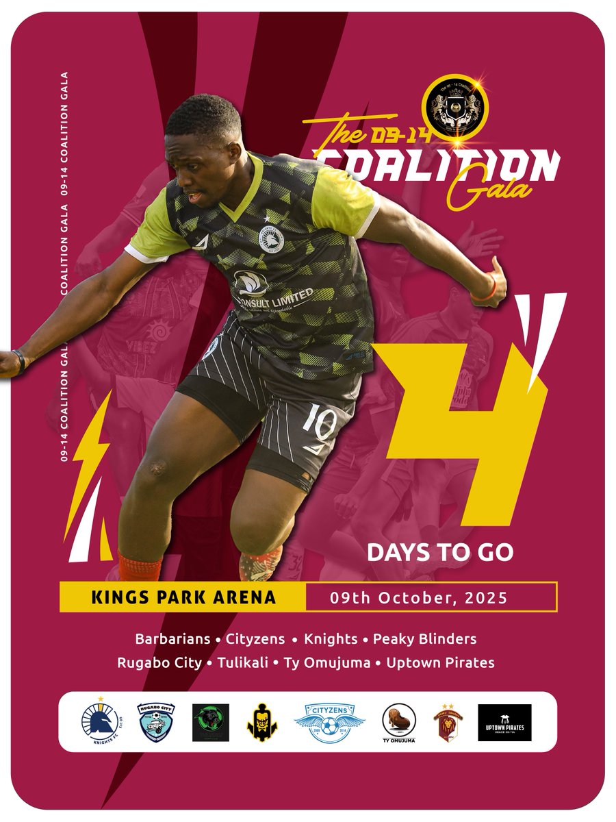 ‼️  🚨 Independence Day plot here, 

4 days left

Let’s meet at the annual <a href="/Coalition_9_14/">The 09-14 Coalition</a> gala

🏟️ - <a href="/Kingsparkarena/">King's Park Arena</a> 
🕰️- 9am 
📅- 09/10/25