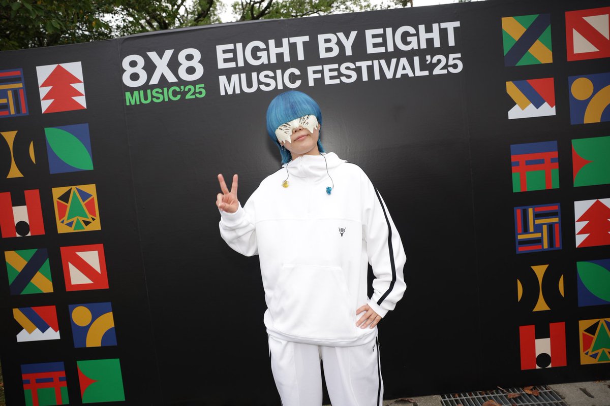 8×8 music festival tweet media