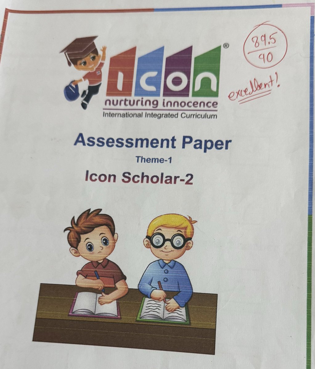 thedumbtrader's tweet image. Daughter’s First Exam Result