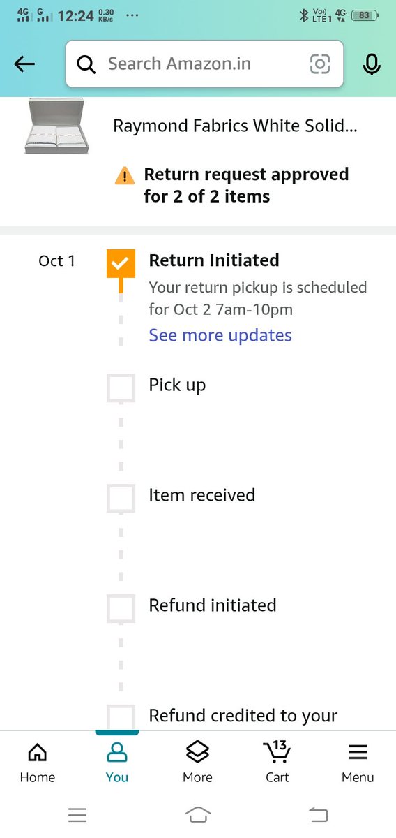 Jankilal13's tweet photo. @AmazonHelp हिंदुस्तान की जनता जागो अमेजॉन से मैंने खरीदी की वापस करने का रिटर्न 2 तारीख का था अब 2 तारीख को मैं बाहर था इसलिए मैंने बोला कि 3 तारीख को आना लेकिन यह घटिया कंपनी ने 3 तारीख से आज 5 तारीख हो गई भेजा नहीं है यह कंपनी अमेजॉन लूटने के लिए हिंदुस्तान में आई है जागो जनता https://t.co/616SARmEBw