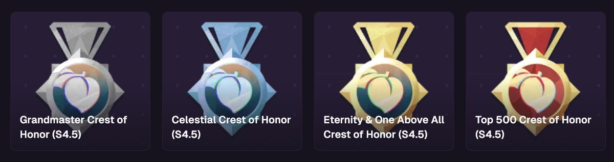 🍑 Season 4.5 Ranked Reward: Crest of Honor #MarvelRivals