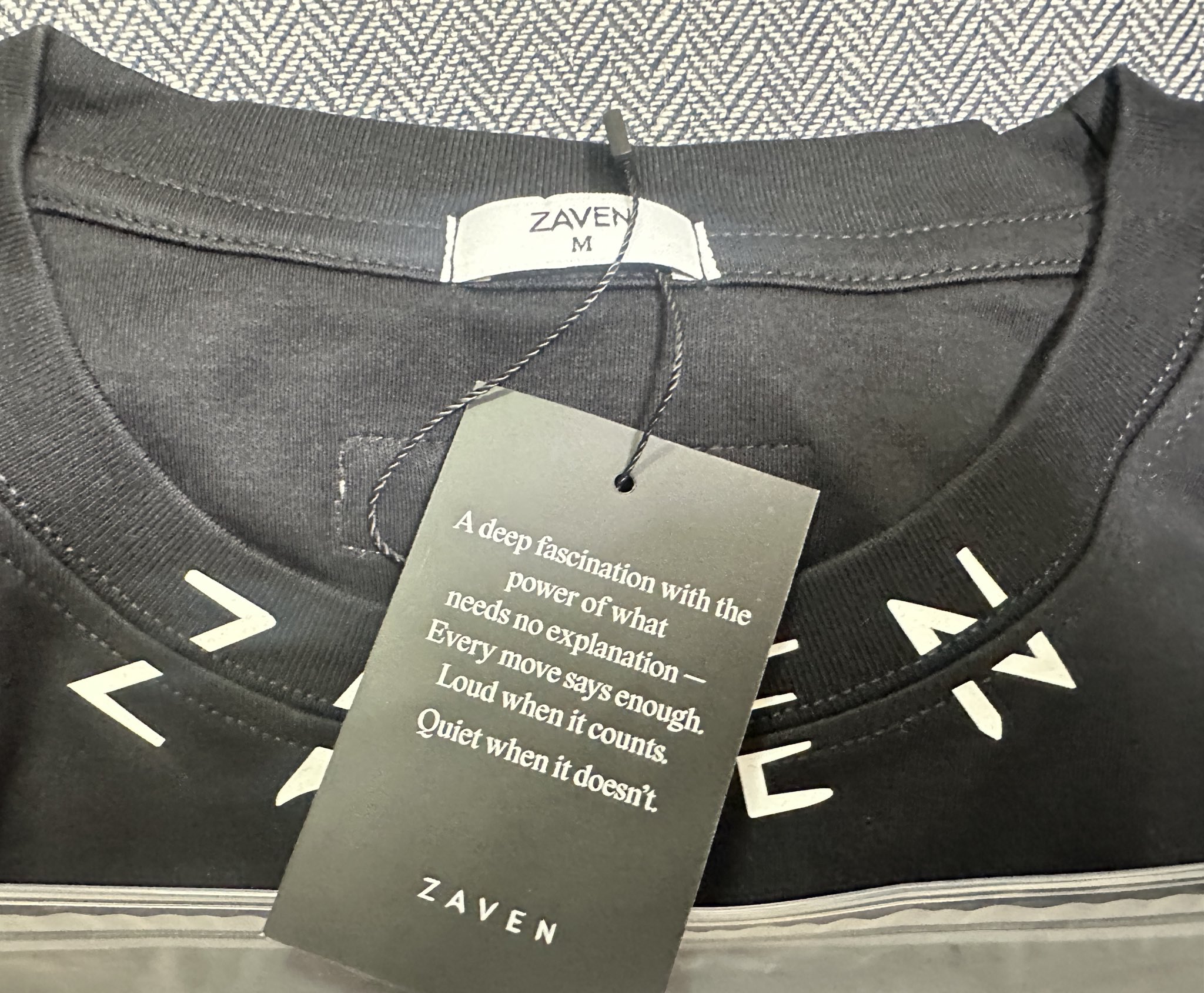 LYKN William ZAVEN Tシャツ 黒 M WilliamEst ZAVEN William 黒Tシャツ M WilliamEst LYKN