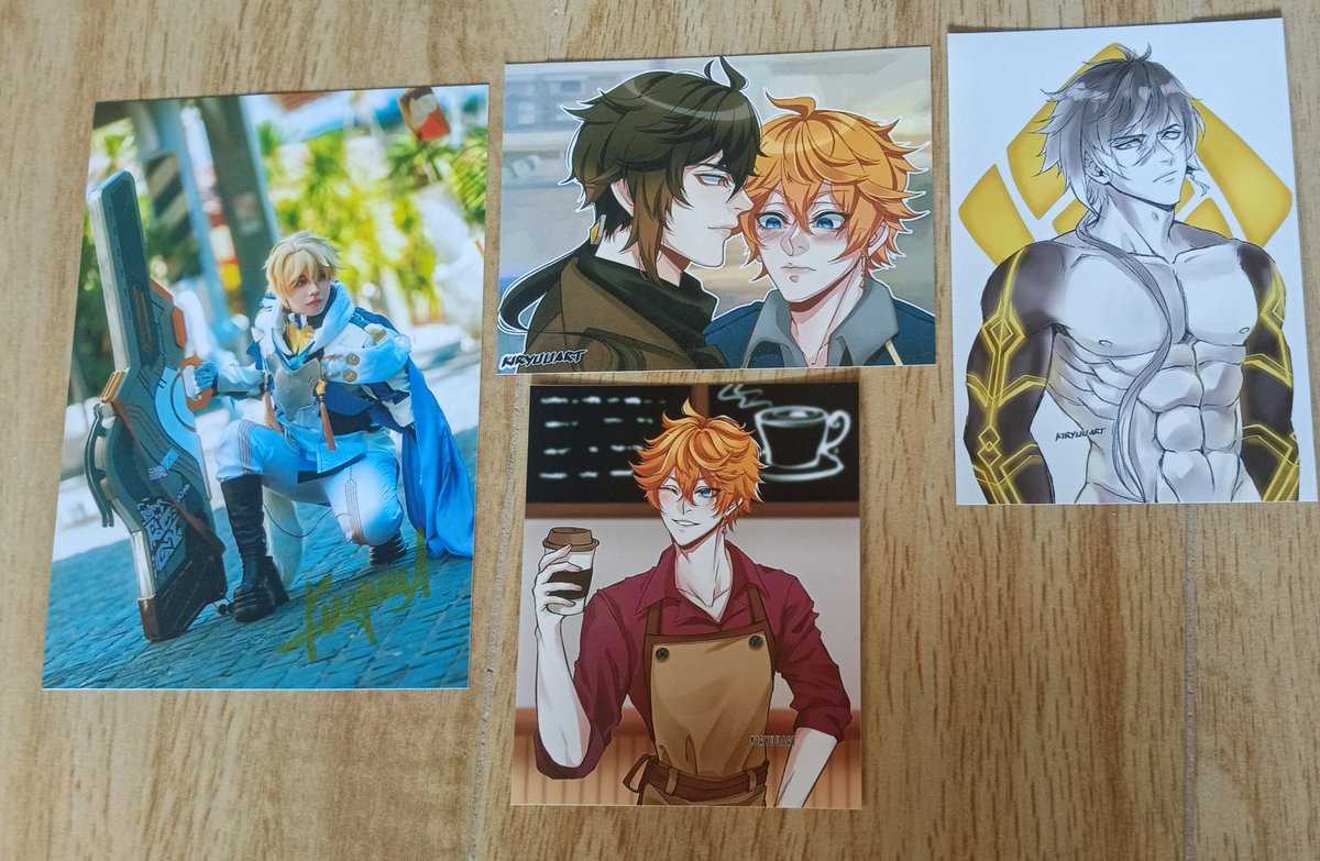 <a href="/KiryuuArt/">Kiryuu 🍳</a> thank you for the sign ❤️ and for supplying my never ending fixation on these two (Childe and Zhongli)