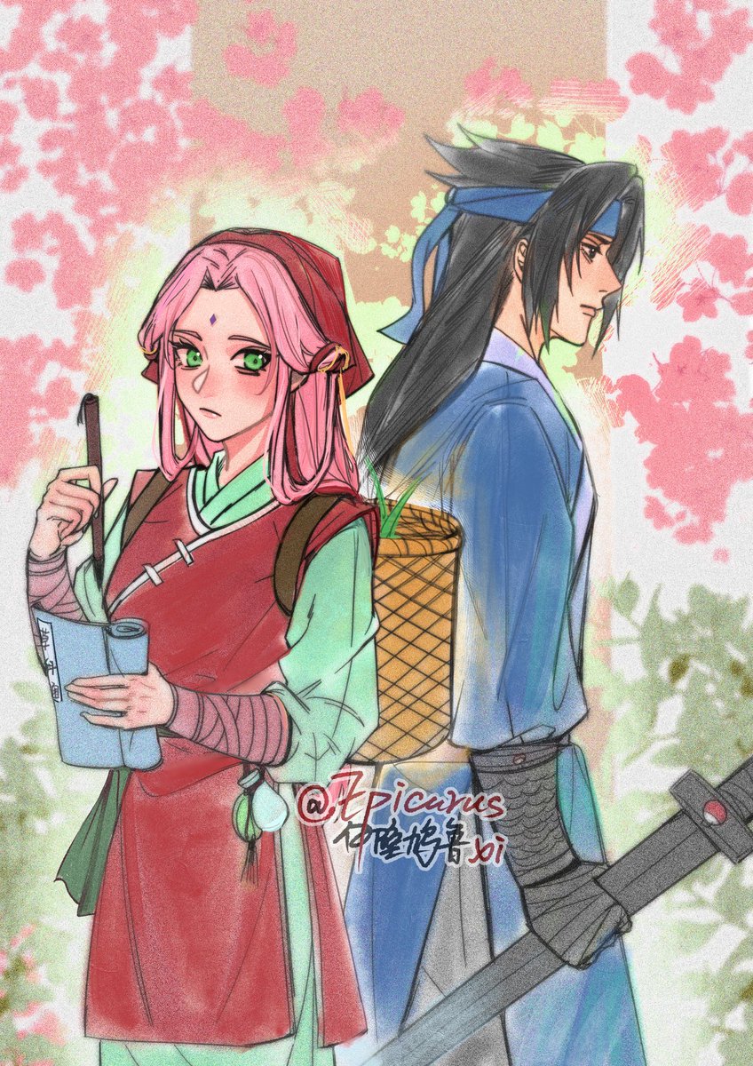 侠客佐x医女樱
#sasusaku #サスサク