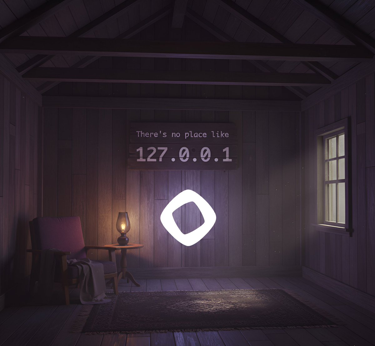 monadicons's tweet photo. There's no place like 127.0.0.1 — the safest home for Monad. 
Welcome home, "MONAD". https://t.co/YfhzCJm4xU