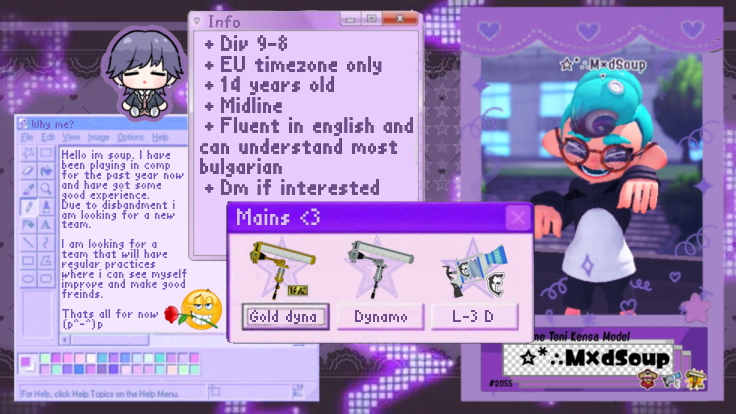 M1xed_soup's tweet photo. FIND ME A TEAM #Splatoon #Splatoon3 #competitive #PLEASE #splatooncomp https://t.co/h130KbgEbm