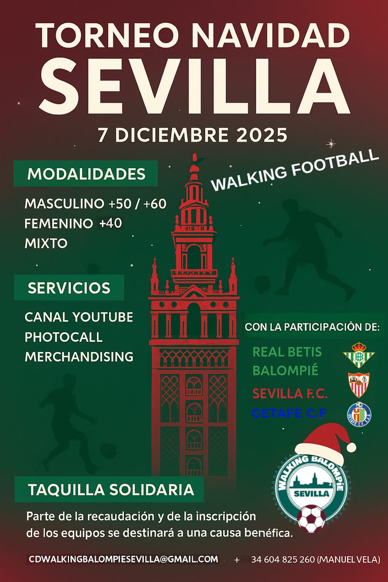 Comienza la cuenta atrás para nuestro torneo de fútbol caminando.
