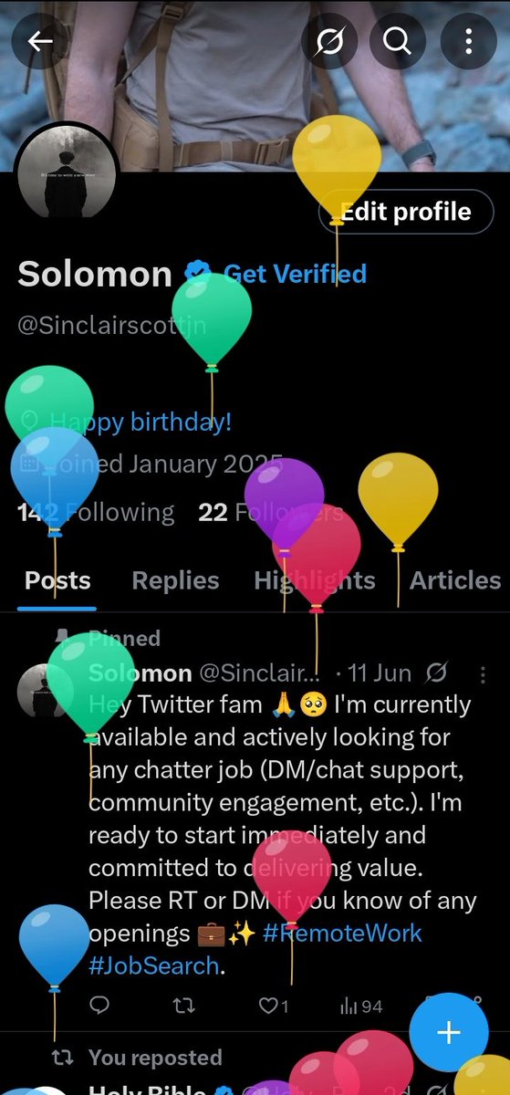 Sinclairscottjn's tweet image. Happy birthday to me
I’ve survived, I’ve grown, and I’m evolving into everything I was destined to be. No limits, no fear , just purpose, focus, and divine elevation.

This new year, I’m not chasing blessings  I’m attracting them. 
#NewChapter #BirthdayEnergy #GreatnessUnlocked