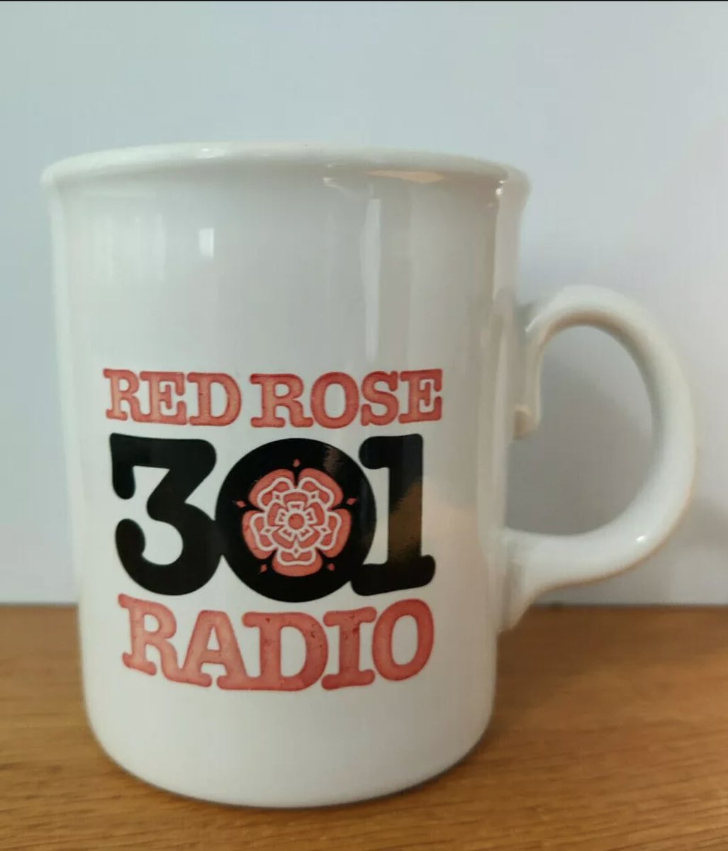 RadioMugs's tweet photo. Happy 43rd birthday #RedRoseRadio #showusyourmugs - hear the launch @airchecks https://t.co/fcNYp3IMId