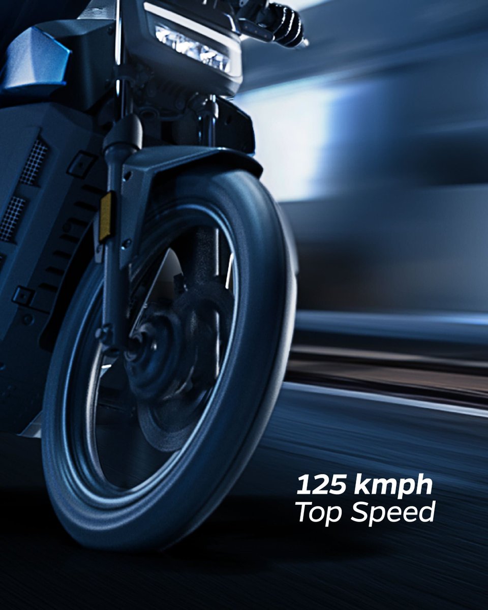 All the tech. All the power. All for one thing — going further than ever before. ⚡ 
The Ola Roadster X+ redefines distance with the longest range on a single charge.