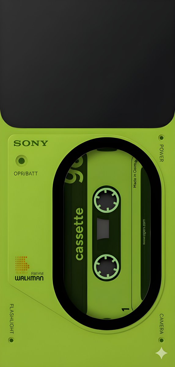 CFC_Samzzy1's tweet photo. Sony cassette Lock Screen-green💚 https://t.co/18I7UbCKHK