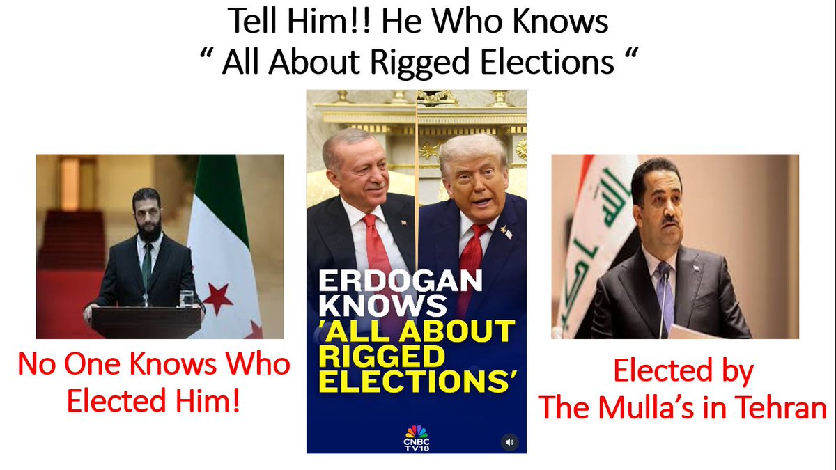 USKTHEGREAT's tweet photo. Tell the guys who know very well how to run a rigged election!!!
#IraqElection #IranMeddling
#SyriaElection #TurkeyMeddling
#freekurdistan #freeVotes #status4kurdistan https://t.co/cxdajkdtXw